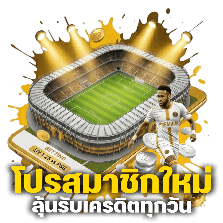 รับโปรสมาชิกใหม่ ลุ้นรับเครดิตทุกวัน