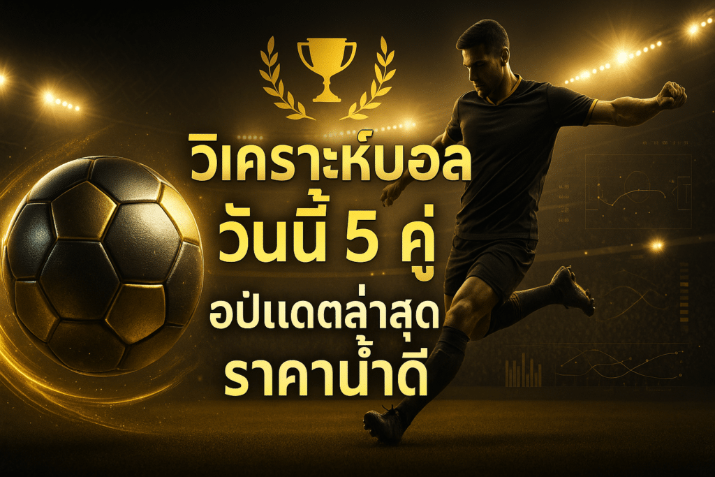 วิเคราะห์บอล วันนี้