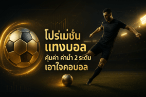 โปรโมชั่น แทงบอล คุ้มค่า